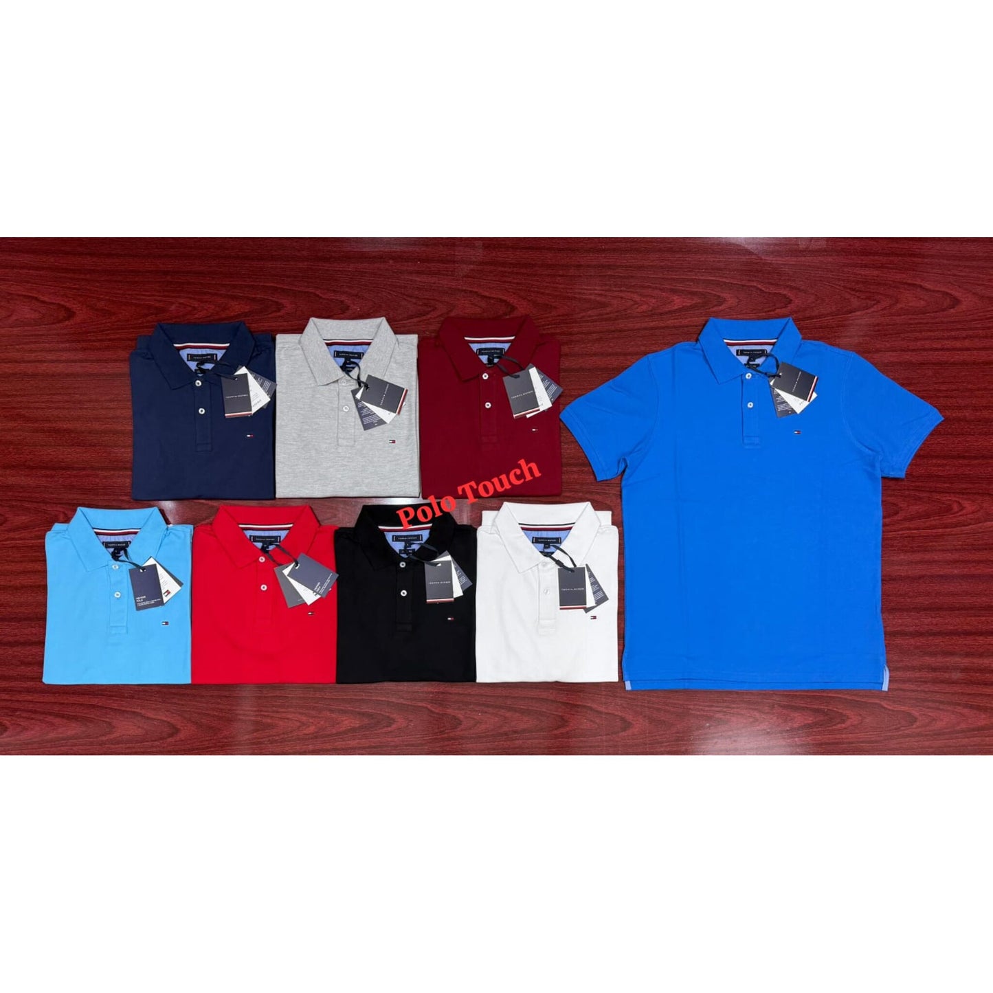 TOMMY HILFIGER Clasic Polo With Flag Embroidery For Reseller