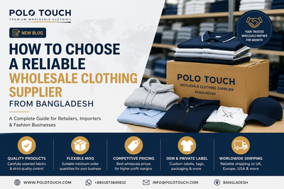 How to Choose a Reliable Wholesale Clothing Supplier from Bangladesh | Polo Touch