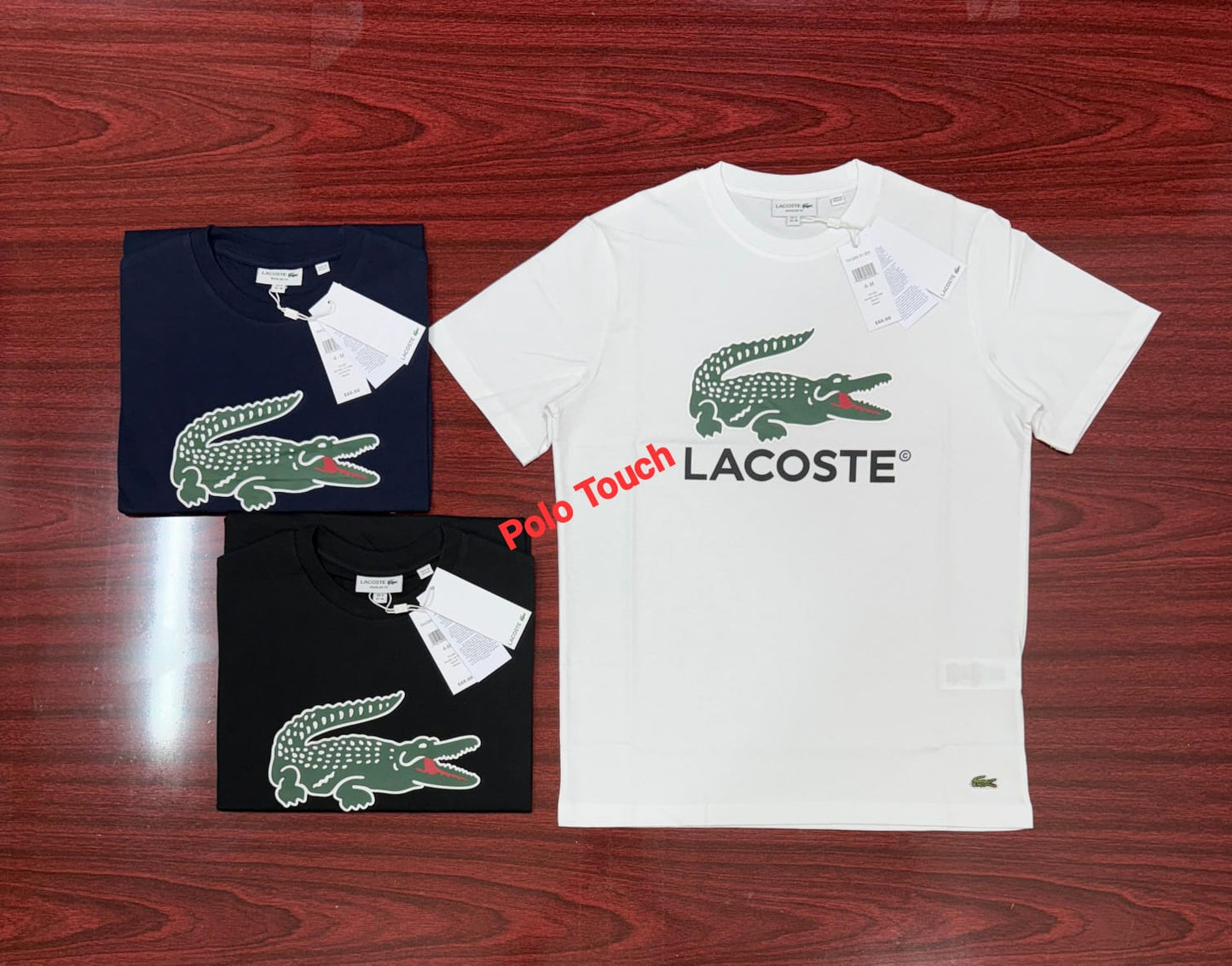 Lacoste T-Shirt Bulk Supplier Wholesale Export from Bangladesh