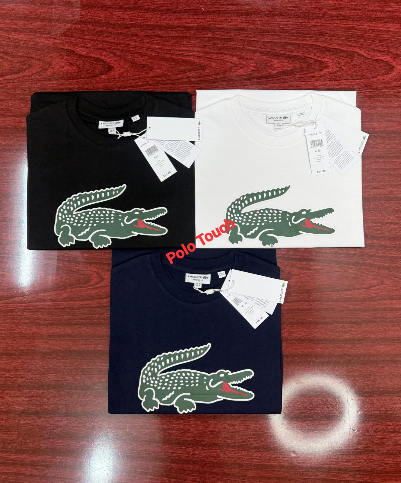 Lacoste T-Shirt Bulk Supplier Wholesale Export from Bangladesh