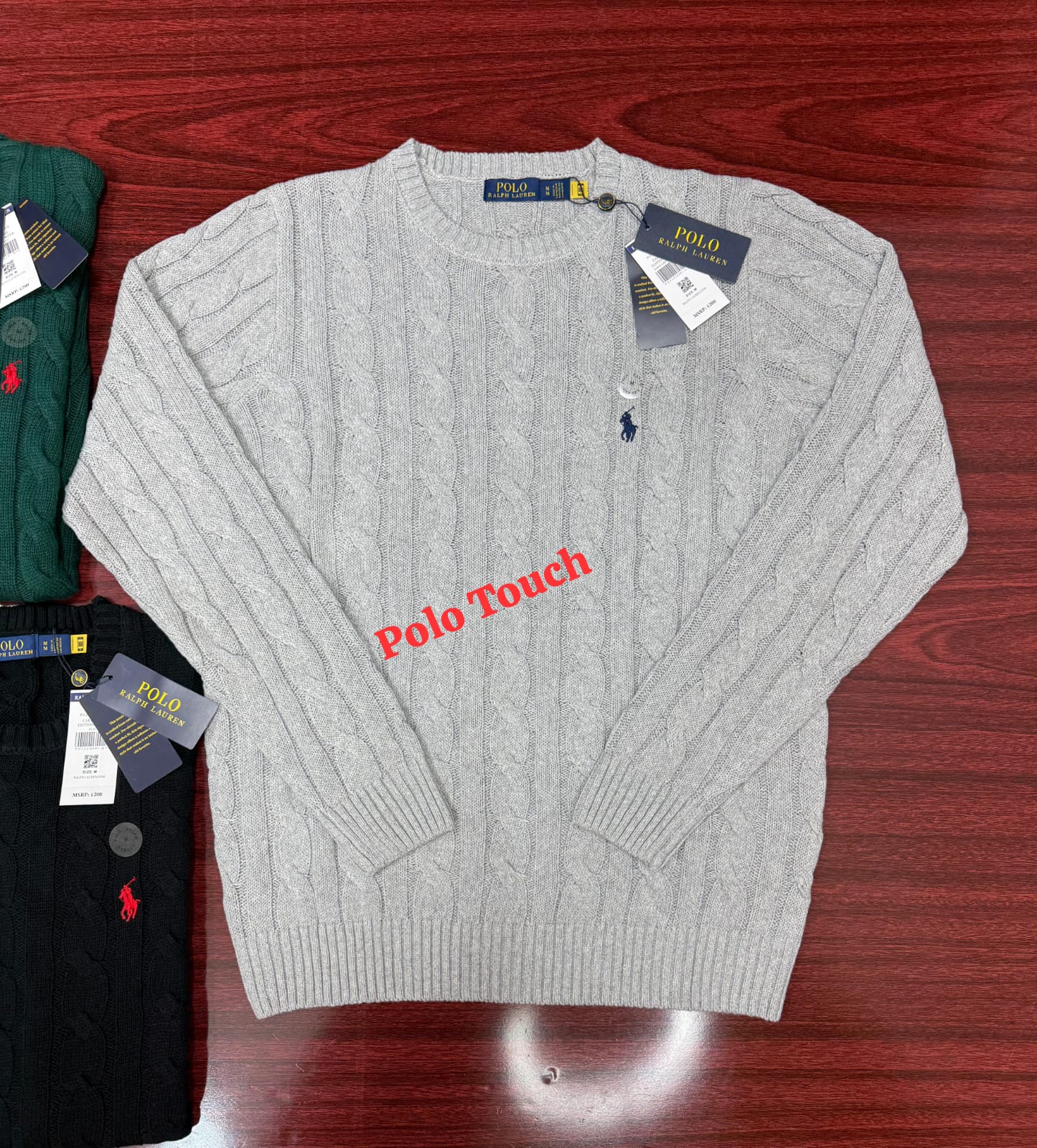 Ralph Lauren Cable Knit Sweater Wholesale Supplier UK Europe USA Shipping