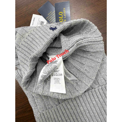 Polo Style Beanie Scarf Set Wholesale Winter Accessories