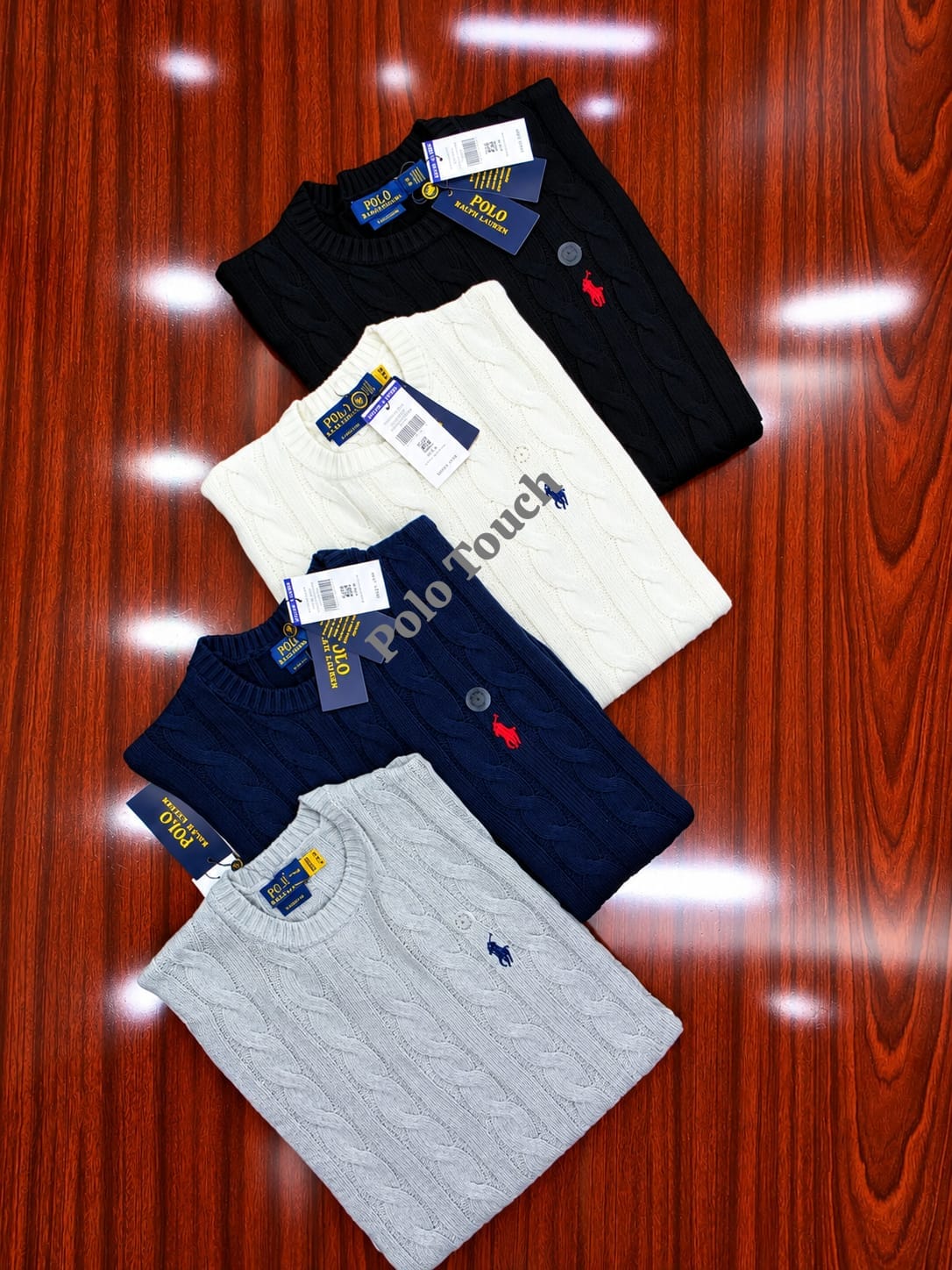 Polo Ralph Lauren Cable Knit Cotton Sweater Wholesale
